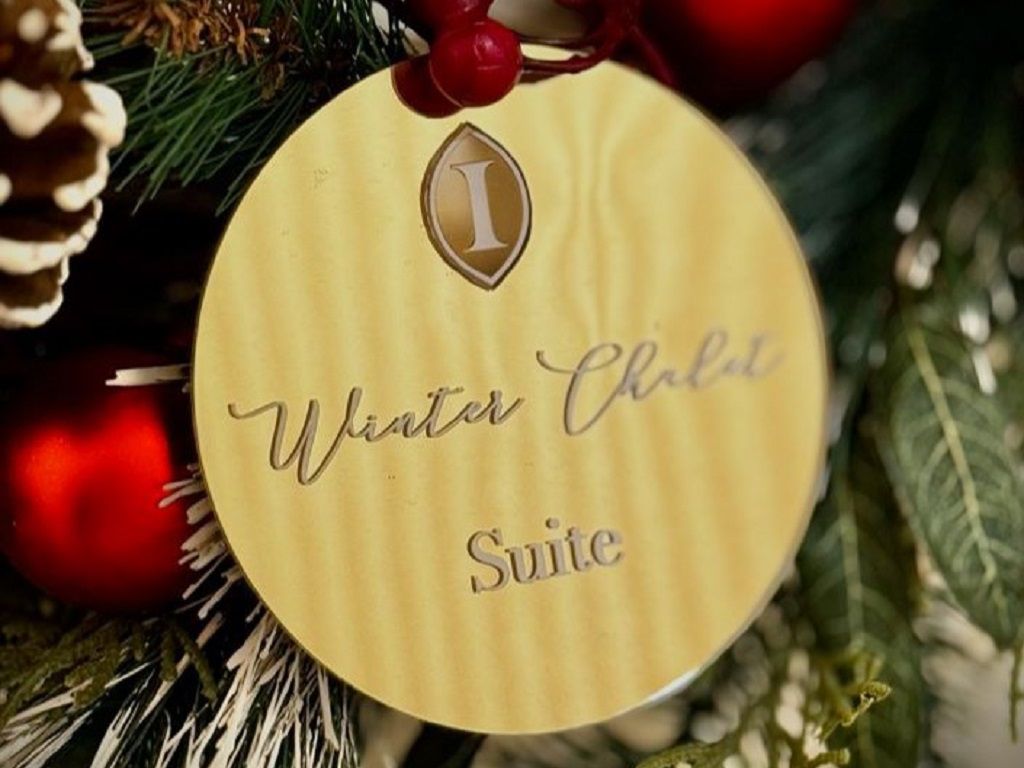 Winter Chalet Christmas Ornament